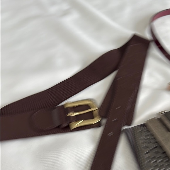 Assorted Women's Belt Set - Brown, Gray, Black, Blue Sz S/M - Picture 5 of 10